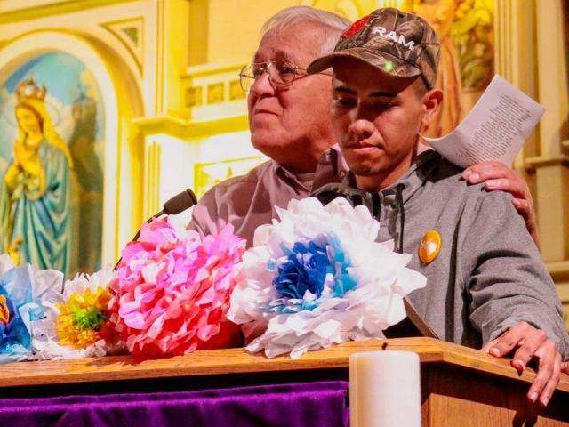 2.9.26 Ruben Garcia at church